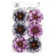 Prima Marketing Bewitched Flowers Moonlit Petals 6pz