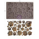 Prima Marketing Rusty Flowers Decor Mould