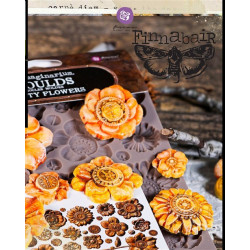 Prima Marketing Rusty Flowers Decor Mould