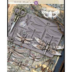 Prima Marketing Machine Dragonflies Decor Mould