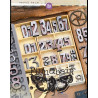 Prima Marketing Letterpress Numbers Decor Mould