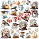 Prima Marketing Bewitched Vellum Ephemera The Boo Crew 60pz