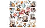 Prima Marketing Bewitched Vellum Ephemera The Boo Crew 60pz