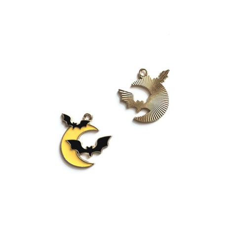 Charm Luna con Pipistrelli