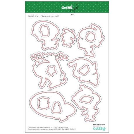 Fustelle Cut-Mi 88642-CML-E Believe in your Elf
