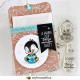 Timbro Clear-Mi 2684-CLEM-E Pino il pinguino