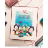 Timbro Clear-Mi 2684-CLEM-E Pino il pinguino