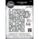 Sizzix 3D Texture Fades by Tim Holtz A5 Cobblestone 666959