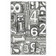 Sizzix 3D Texture Fades by Tim Holtz A5 Numbered 667081