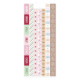 Rosie's Studio Peppermint Twist Sticker Book 6 fogli