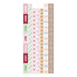 Rosie's Studio Peppermint Twist Sticker Book 6 fogli