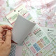 Rosie's Studio Peppermint Twist Sticker Book 6 fogli