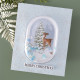 Rosie's Studio Peppermint Twist Cardstock Diecut Ephemera FOILED 110pz