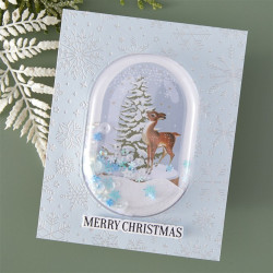 Rosie's Studio Peppermint Twist Cardstock Diecut Ephemera FOILED 110pz