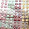 Rosie's Studio Peppermint Twist Candy Embellishments