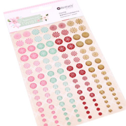 Rosie's Studio Peppermint Twist Candy Embellishments