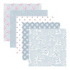 Rosie's Studio Peppermint Twist Paper Pack 30x30cm con FOIL ORO