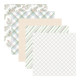 Rosie's Studio Peppermint Twist Paper Pack 30x30cm con FOIL ORO