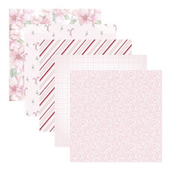 Rosie's Studio Peppermint Twist Paper Pack 30x30cm con FOIL ORO