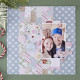 Rosie's Studio Peppermint Twist Paper Pack 30x30cm con FOIL ORO