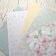 Rosie's Studio Peppermint Twist Paper Pack 30x30cm con FOIL ORO