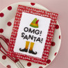 HERO ARTS Yule Fuel Etched Dies Sassy Elf Costume