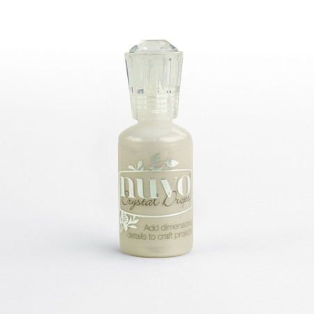 Nuvo Crystal Drops Ivory Seashell