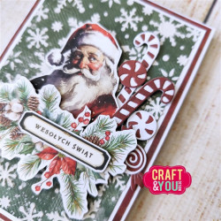 Craft&You Candy Canes Dies
