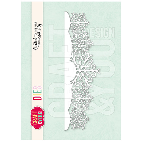 Craft&You Snowflakes Border Dies