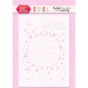 Craft&You Sparks Wreath A6 Stencil