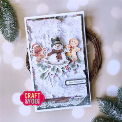 Craft&You Snowflakes 2 A6 Stencil