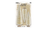 Idea-ology Tim Holtz Christmas Woodlands Alpine 3pz