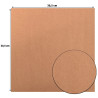 Foglio Carta Kraft 300 gsm 30x30cm
