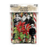Idea-ology Tim Holtz Christmas Layers + Paper Dolls 87pz