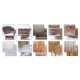Craft Consortium Essential Craft Papers Paper Pad Frosted Wood 15x15cm