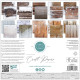 Craft Consortium Essential Craft Papers Frosted Wood Paper Pad 30x30cm
