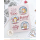Mama Elephant WONDERLAND GLOBES Clear Stamp