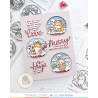 Mama Elephant WONDERLAND GLOBES Clear Stamp
