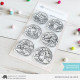Mama Elephant WONDERLAND GLOBES Clear Stamp