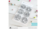 Mama Elephant WONDERLAND GLOBES Clear Stamp
