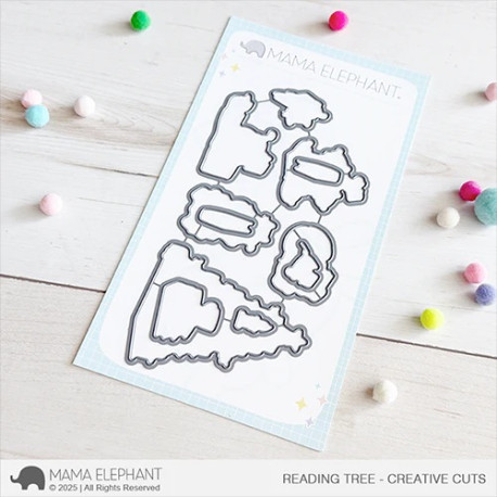 Mama Elephant Reading Tree CREATIVE CUTS