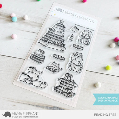 Mama Elephant READING TREE Clear Stamp