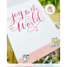 Mama Elephant JOY TO THE WORLD Clear Stamp