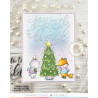 Mama Elephant JOY TO THE WORLD Clear Stamp
