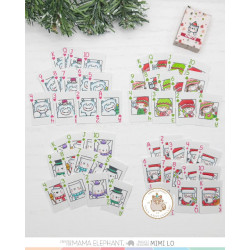 Mama Elephant Docket Lil ATC Box CREATIVE CUTS