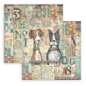 Stamperia Furry Friends Paper Pack 20x20cm