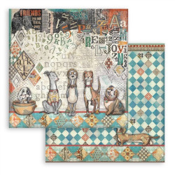 Stamperia Furry Friends Paper Pack 20x20cm