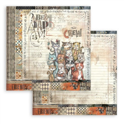 Stamperia Furry Friends Paper Pack 20x20cm