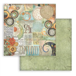 Stamperia Furry Friends MAXI Backgrounds Paper Pack 30x30cm