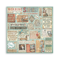 Stamperia Furry Friends Paper Pack 30x30cm